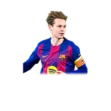 FC모바일 UCL26 프렝키 더용 선수 카드